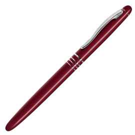 GLANCE, ручка-роллер, красный/хром, металл, Цвет: красный, серебристый