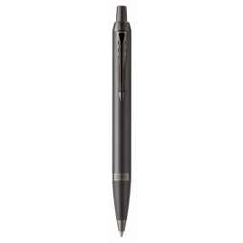 Шариковая ручка Parker IM Professionals Monochrome Titanium, стержень:M, цвет чернил: blue, в подарочной упаковке.