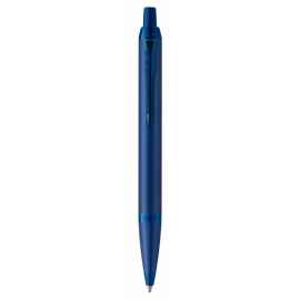 Шариковая ручка Parker IM Monochrome Blue, стержень:M, цвет чернил: blue, в подарочной упаковке.