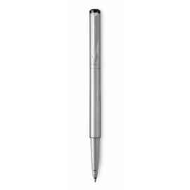 Ручка-роллер Parker Vector Т03 CT, цвет: Steel, стержень: M, цвет чернил:blue , в подарочной упаковке