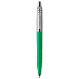 Шариковая ручка Parker Jotter, цвет GREEN, цвет чернил синий, толщина линии M , в подарочной коробке