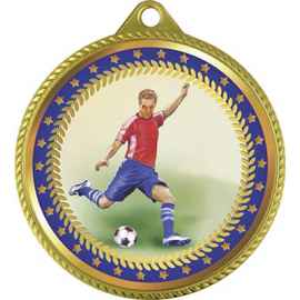 3999-003 Медаль футбол, золото