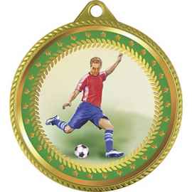 3999-003 Медаль футбол, золото