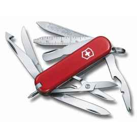 Нож-брелок MiniChamp 58, красный, Цвет: красный