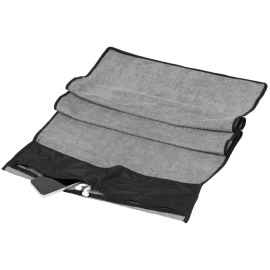 Полотенце для фитнеса Dry On, серое, Цвет: серый