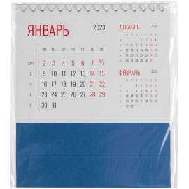 Календарь настольный Datio, синий, Цвет: синий, изображение 4