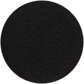 Наклейка тканевая Lunga Round, M, черная, Цвет: черный