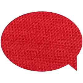 Наклейка тканевая Lunga Bubble, M, красная, Цвет: красный
