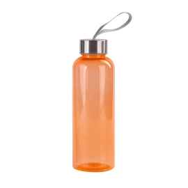 Бутылка для воды 'H2O' 500 мл, оранжевый, Цвет: оранжевый