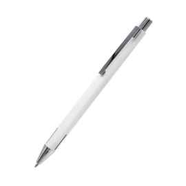 Ручка металлическая Elegant Soft софт-тач, белая, Цвет: белый