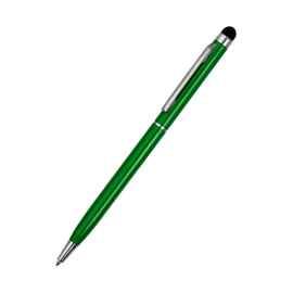 Ручка металлическая Dallas Touch, зеленая, Цвет: зеленый