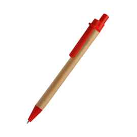 Шариковая ручка Natural Bio, красная, Цвет: красный
