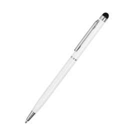 Ручка металлическая Dallas Touch, белая, Цвет: белый