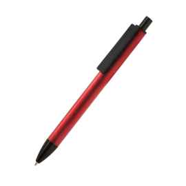 Ручка металлическая Buller, красная, Цвет: красный