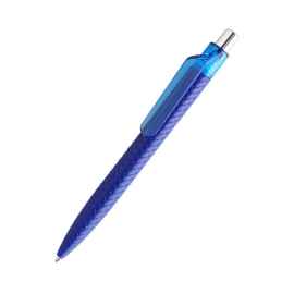 Ручка пластиковая Shell, синяя, Цвет: синий