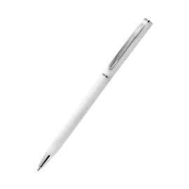 Ручка металлическая Tinny Soft софт-тач, белая, Цвет: белый