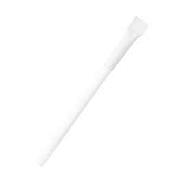 Ручка картонная Greta с колпачком, белая, Цвет: белый