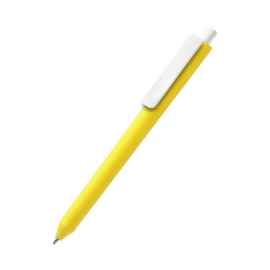 Ручка пластиковая Koln, желтая, Цвет: желтый