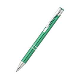 Ручка металлическая Holly, зеленая, Цвет: зеленый