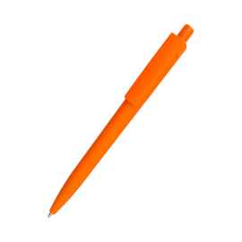 Ручка пластиковая Agata софт-тач, оранжевая, Цвет: оранжевый