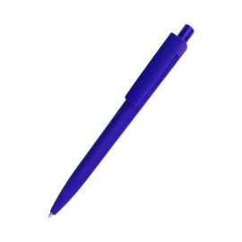 Ручка пластиковая Agata софт-тач, синяя, Цвет: синий