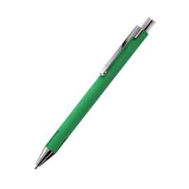 Ручка металлическая Elegant Soft софт-тач, зеленая, Цвет: зеленый