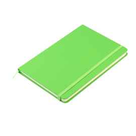 Блокнот A5 &quot;Monte&quot; с линованными страницами, зеленый, Цвет: зеленый