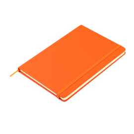 Блокнот A5 &quot;Monte&quot; с линованными страницами, оранжевый, Цвет: оранжевый