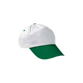 Бейсболка PROMOTION, белая - ярко-зеленая, Цвет: Белая-ярко-зеленая, Размер: Окружность головы 60 см