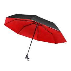 Зонт  Glamour, черно-красный, Цвет: красный