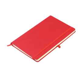 Блокнот А5 &quot;Legato&quot; с линованными страницами, красный, Цвет: красный