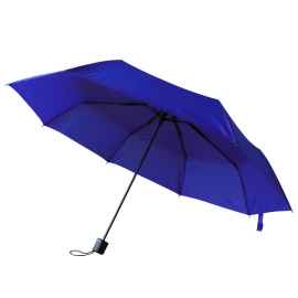 Зонт складной Сиэтл синий, Цвет: синий