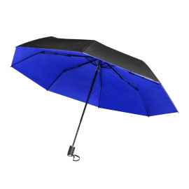 Зонт  Glamour, черно-синий, Цвет: синий