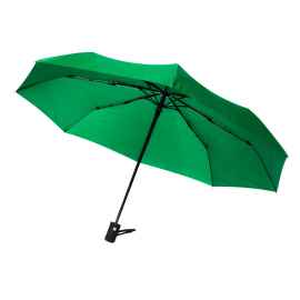 Автоматический противоштормовой зонт Vortex, зеленый, Цвет: зеленый
