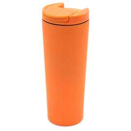 Термокружка Carroll софт-тач, оранжевого цвета, Цвет: оранжевый, Объем: 480 мл