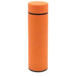 Термос Bronx софт-тач, оранжевого цвета, Цвет: оранжевый, Объем: 450 мл