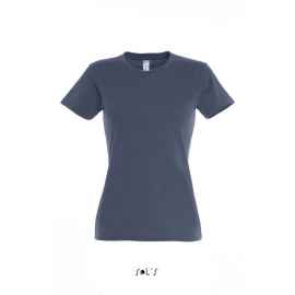 Фуфайка (футболка) IMPERIAL женская,Синий джинc XL