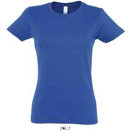 Фуфайка (футболка) IMPERIAL женская,Ярко-синий L