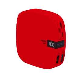 Внешний аккумулятор Revil, 10000 mAh, красный, Цвет: красный