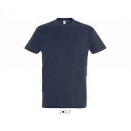 Фуфайка (футболка) IMPERIAL мужская,Темно-синий XS