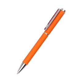 Ручка металлическая Titan софт-тач, оранжевая-S, Цвет: оранжевый