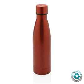 Вакуумная бутылка из переработанной нержавеющей стали RCS, 0,5 л, Красный, Цвет: красный,, Размер: , высота 26 см., диаметр 7 см.