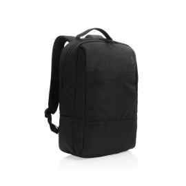 Рюкзак на каждый день Swiss Peak из rPET AWARE™, 15,6', Черный, Цвет: черный,, Размер: Длина 30 см., ширина 14,5 см., высота 43,5 см., диаметр 0 см.