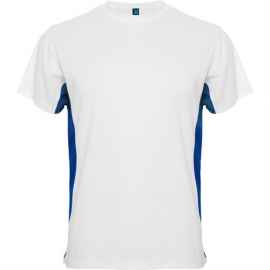 Спортивная футболка TOKYO мужская, БЕЛЫЙ/КОРОЛЕВСКИЙ СИНИЙ S, Цвет: Белый/Королевский синий