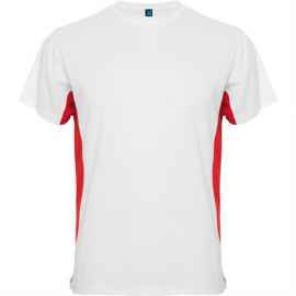 Спортивная футболка TOKYO мужская, БЕЛЫЙ/КРАСНЫЙ S, Цвет: белый/красный