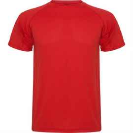 Спортивная футболка MONTECARLO мужская, КРАСНЫЙ S, Цвет: красный