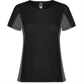 Спортивная футболка SHANGHAI WOMAN женская, ЧЕРНЫЙ/ТЕМНЫЙ ГРАФИТ S, Цвет: Черный/Темный графит