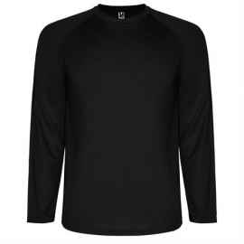 Спортивная футболка MONTECARLO L/S мужская, ЧЕРНЫЙ S, Цвет: черный