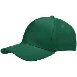 Бейсболка Standard, темно-зеленая, Цвет: зеленый