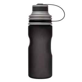 Бутылка для воды Fresh, черная, Цвет: черный, Объем: 400
